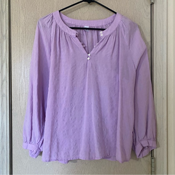Old Navy Tops - Purple Old Navy Blouse - Size M